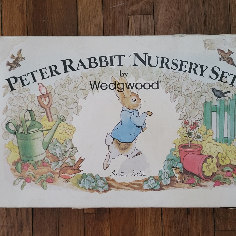 Vintage Wedgwood Peter Rabbit Nursery Set